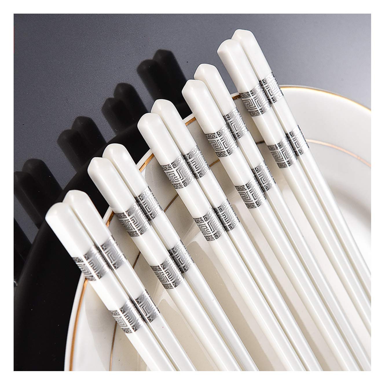 Amazon｜中国の箸骨中国、箸磁器ギフトセット、箸の再利用可能